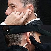 Vista 5 de Motorola XPR 3500e Auricular XPR 3300e XPR3500 XPR3000 XPR3300 Walkie Talkie compatible con Motorola XPR 3300 3500 3300e 3500e Auriculares de radio