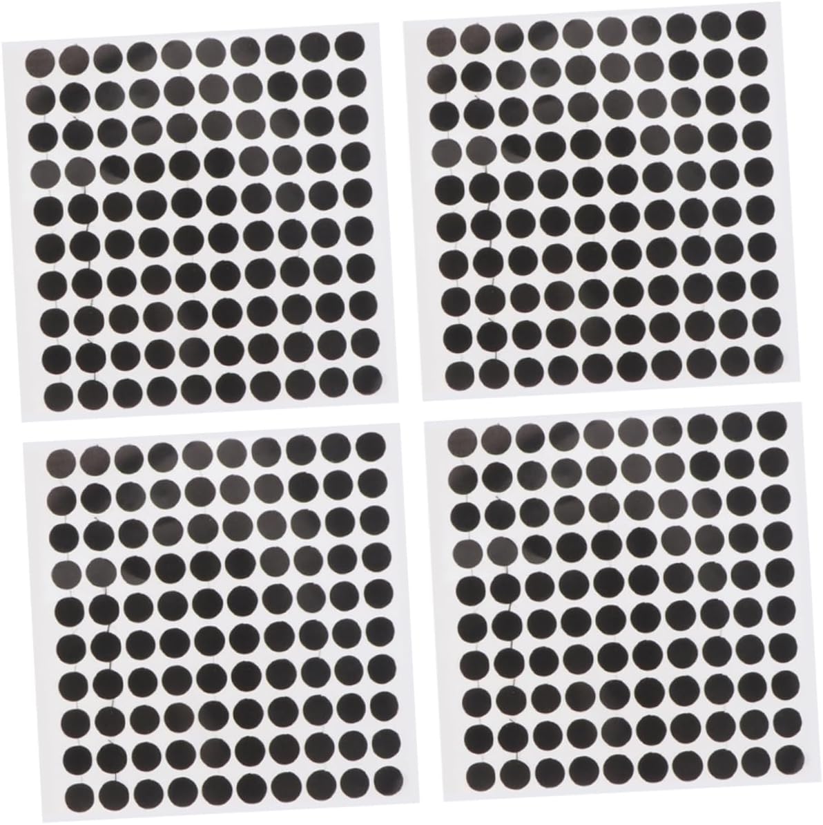 KICHOUSE Billiard Table Tennis Black Spots Pool Table Marker Dots on Felt Practice Marker 4 Pack Billiard Point Stickers Snooker Pool Accessories