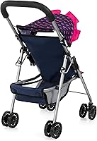 Vista 2 de Bayer Cochecito de muñeca de 18 pulgadas con diseño plegable, unicornio, juguete de simulación
