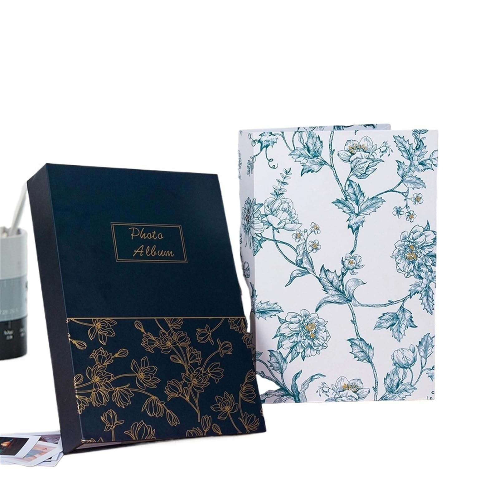 Album Fotos Beautiful Flower Cover Can Write A Photo Album Put 300 6-inch Photos Travel Commemorative Gifts(Color-01)