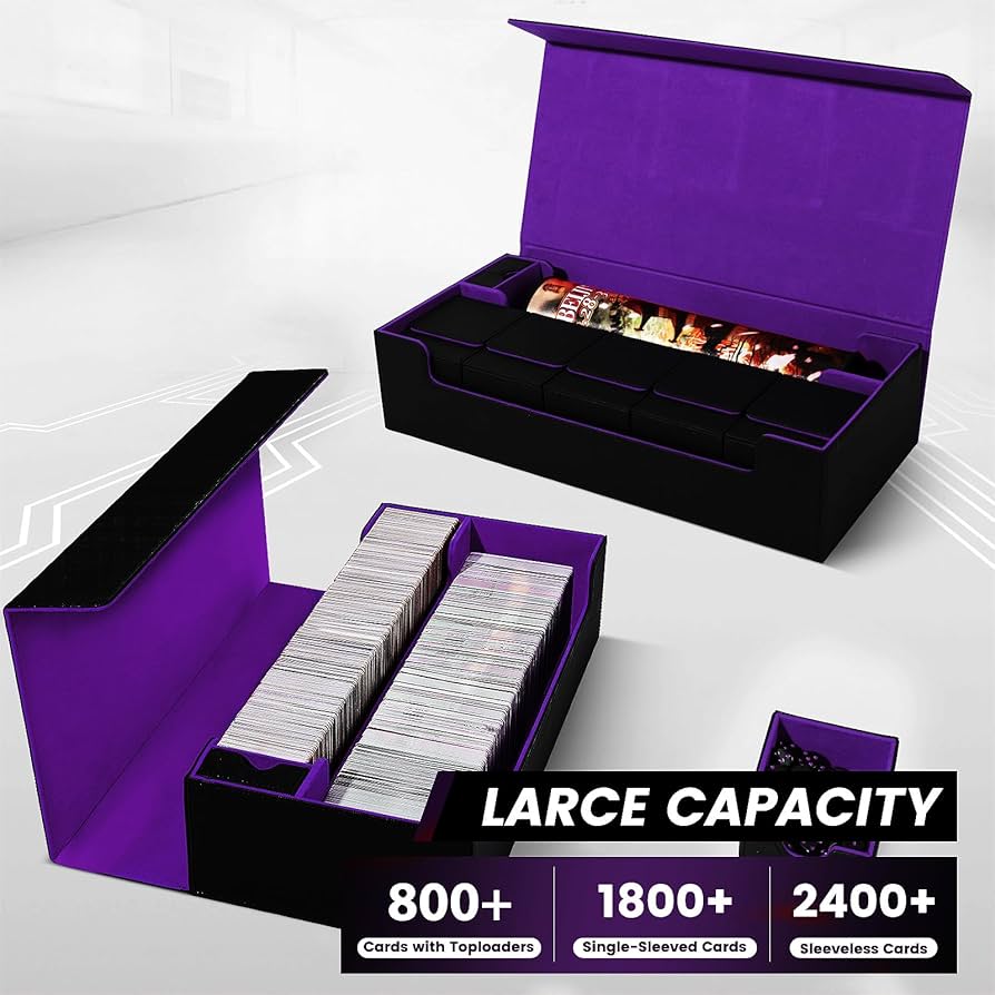 Amazon.com: Scimi Premium Trading Card Storage Case TCG Deck Box