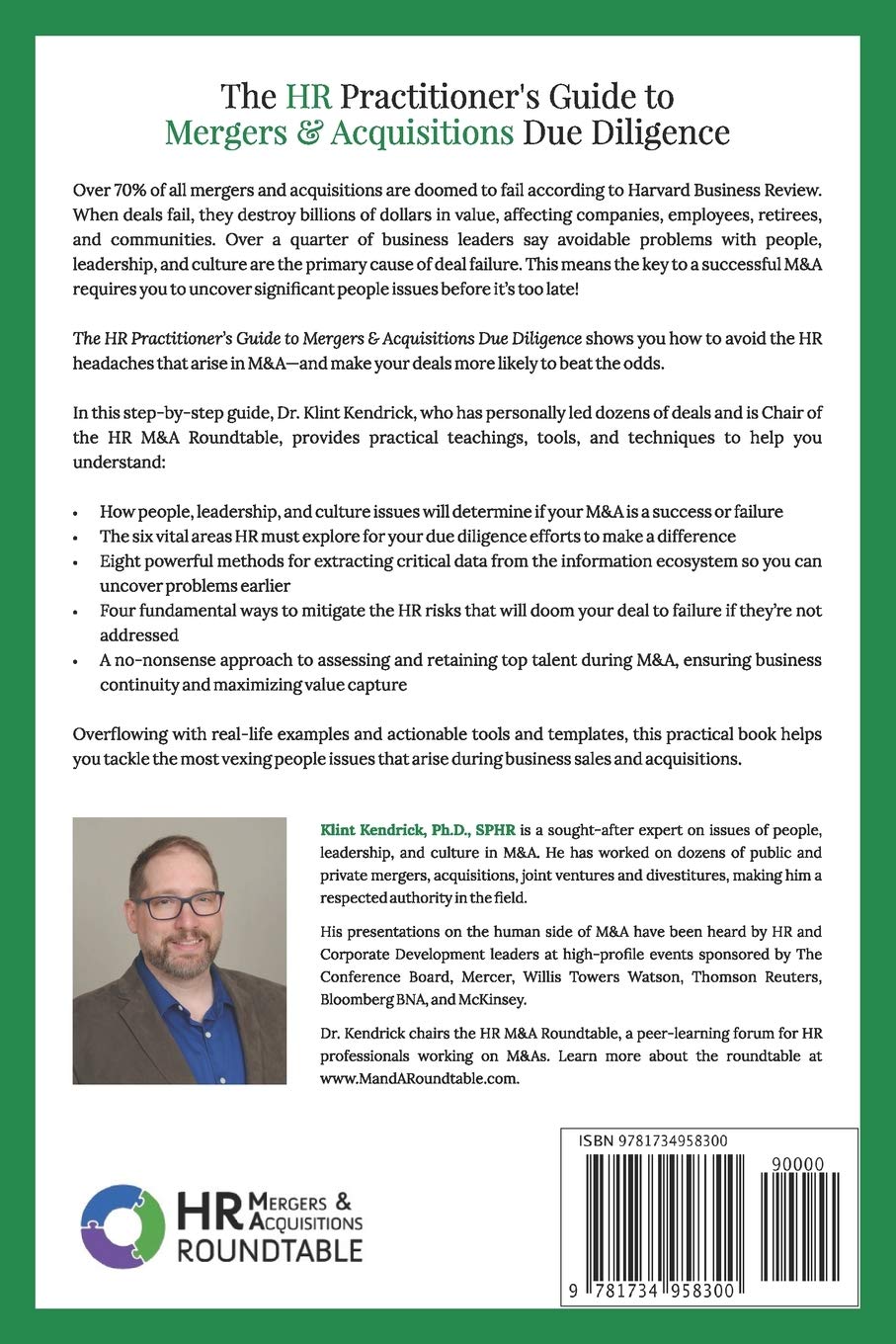 The HR Practitioner’s Guide to Mergers & Acquisitions Due Diligence: Understanding the People, Leadership, and Culture Risks in M&A
