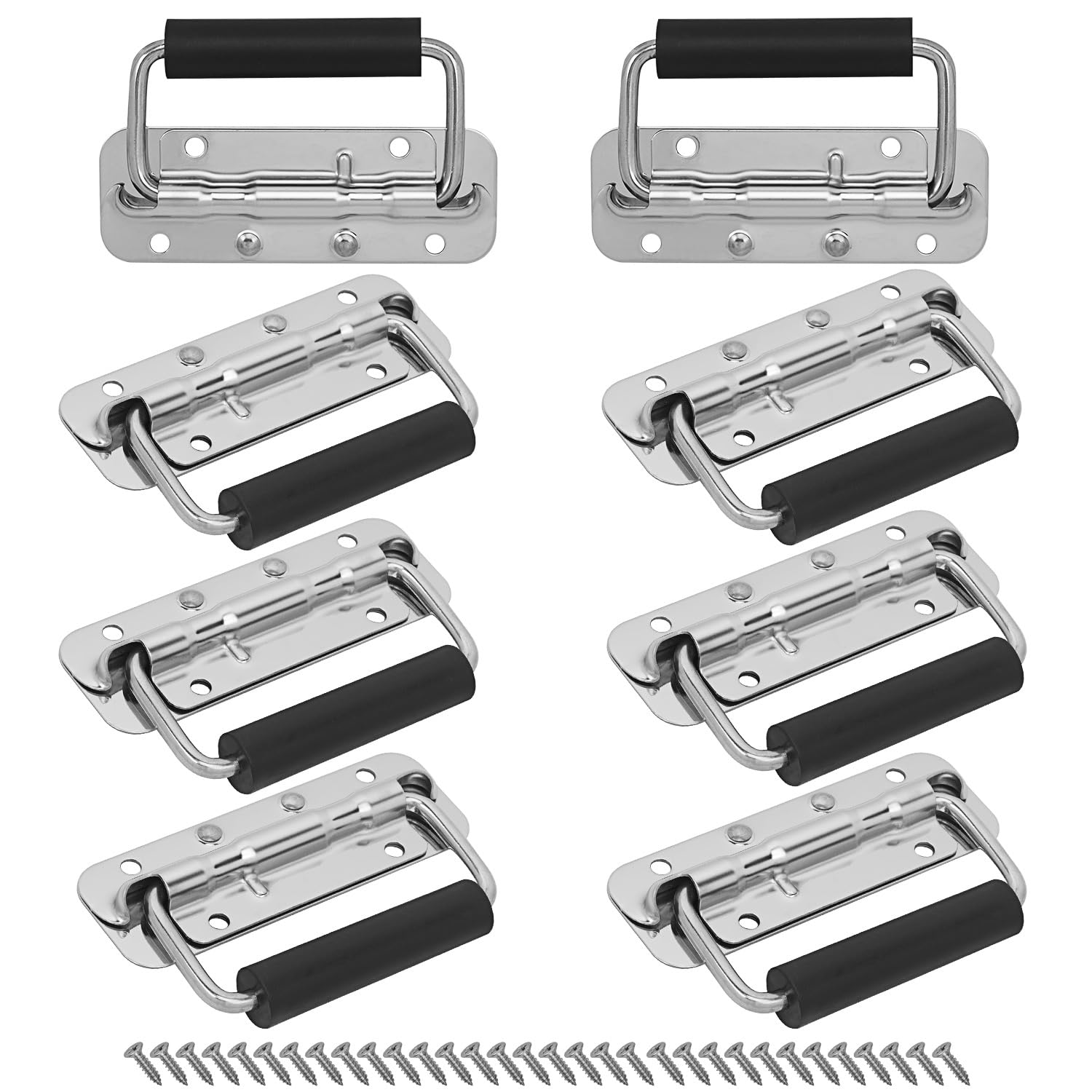 Stainless Steel Hatch Pull Handles - Flush Lift Design -8
