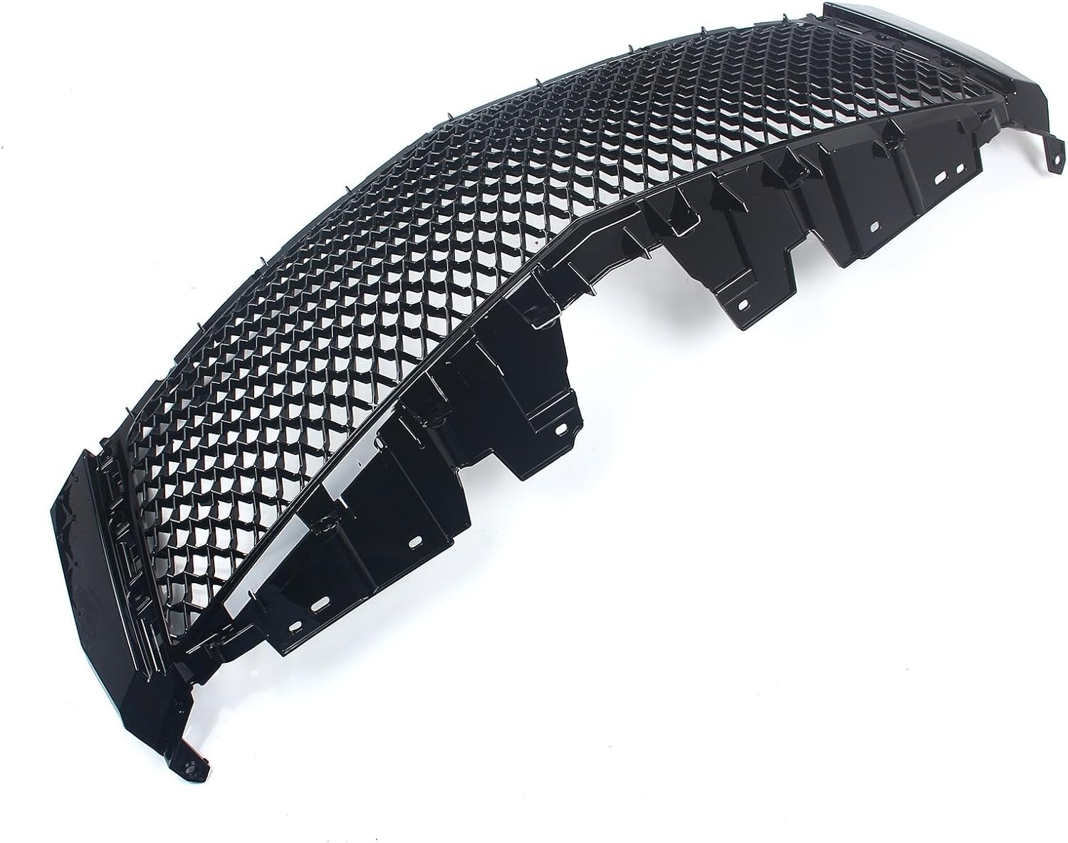 Car Front Upper +Lower Grille Mesh Covers, Front Bumper Grille Grill Mesh Cover Kit Compatible with Cadillac XTS 2013-2017