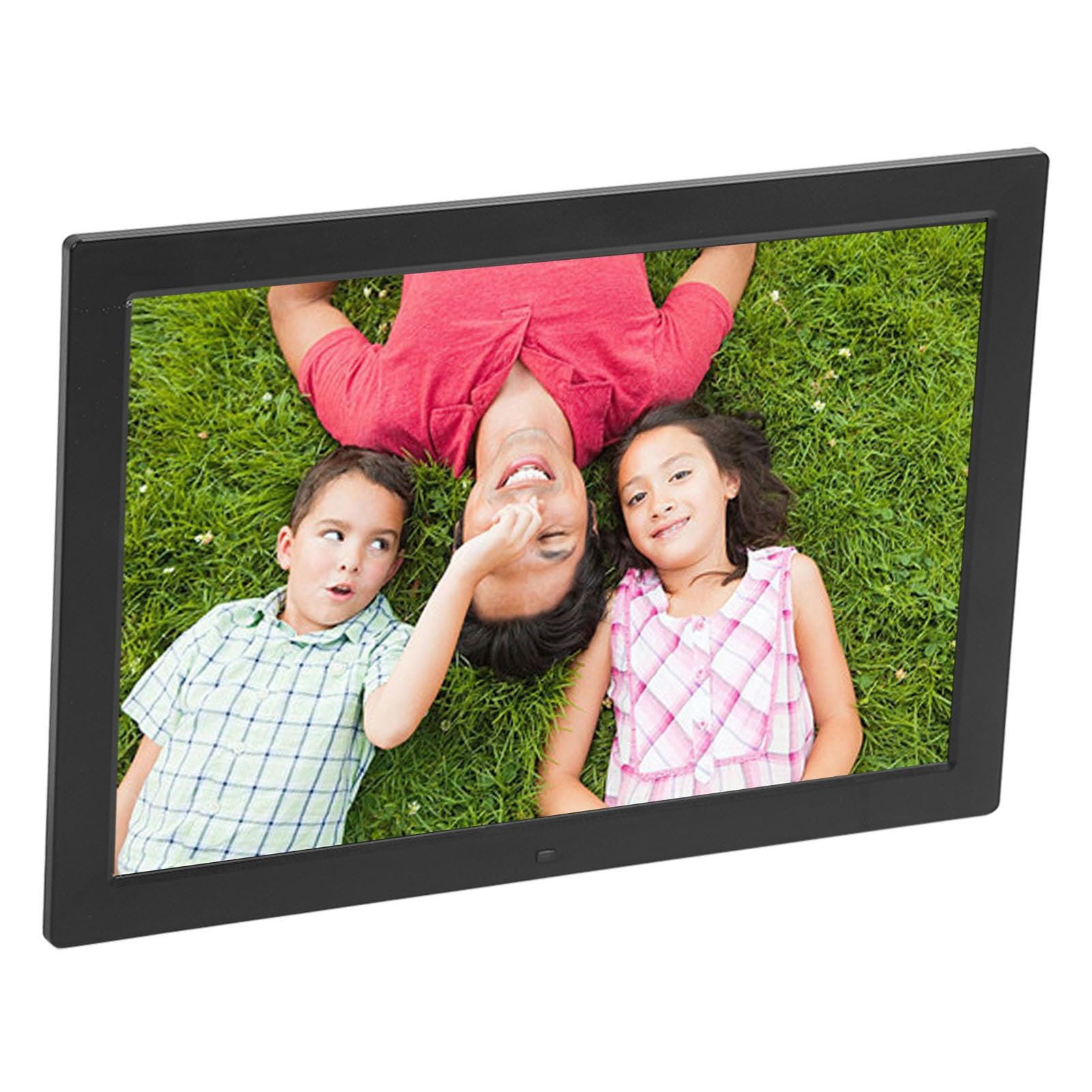 Cadre Photo Numérique HD 17 Pouces, Double Wi-FI 32 Go, Partage D'applications/e-mails, Capteur de Mouvement, Montage Mural, Stockageillimité (Prise UE)