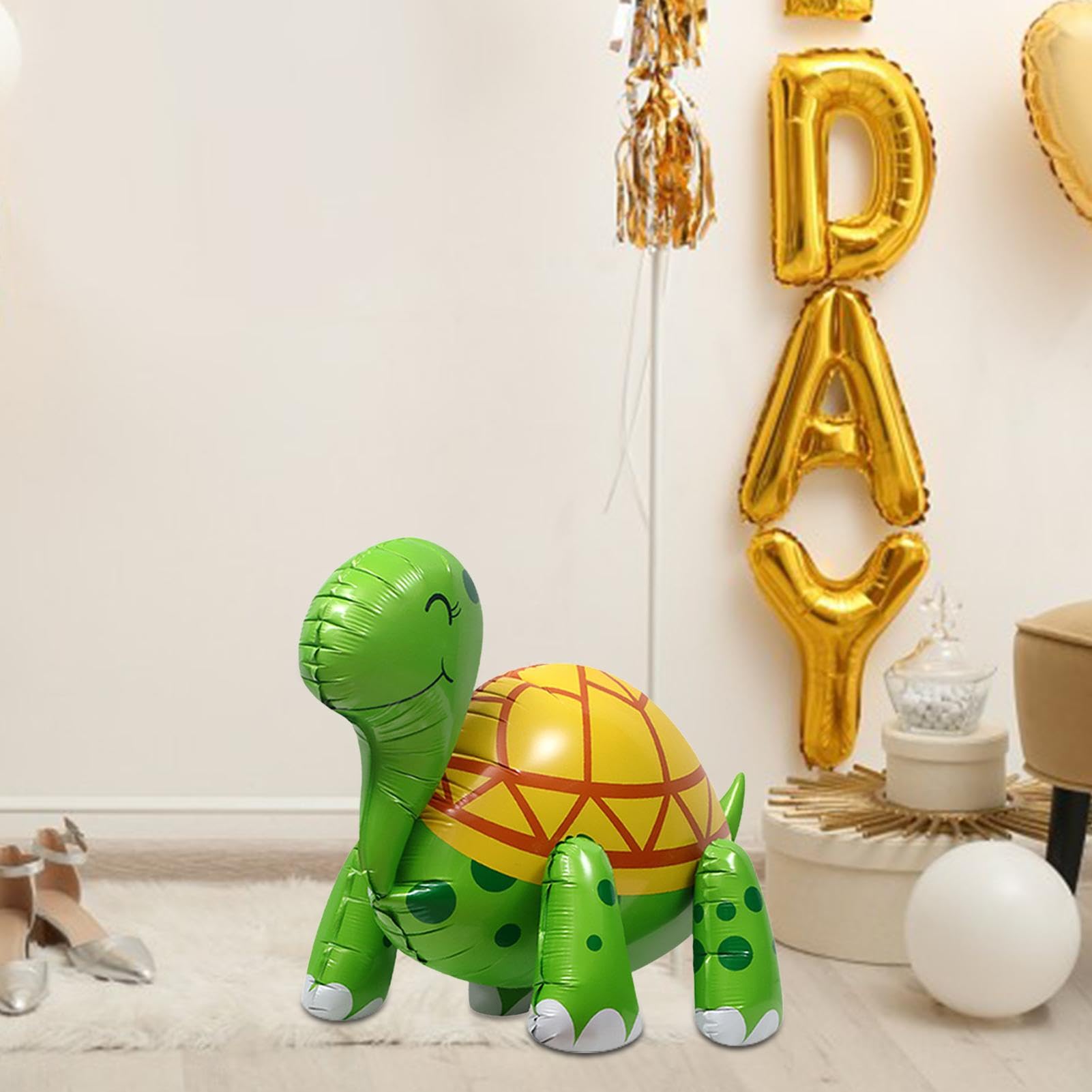 Amazon | 動物バルーン、ウミガメバルーン - 4Dスタンディングカメ