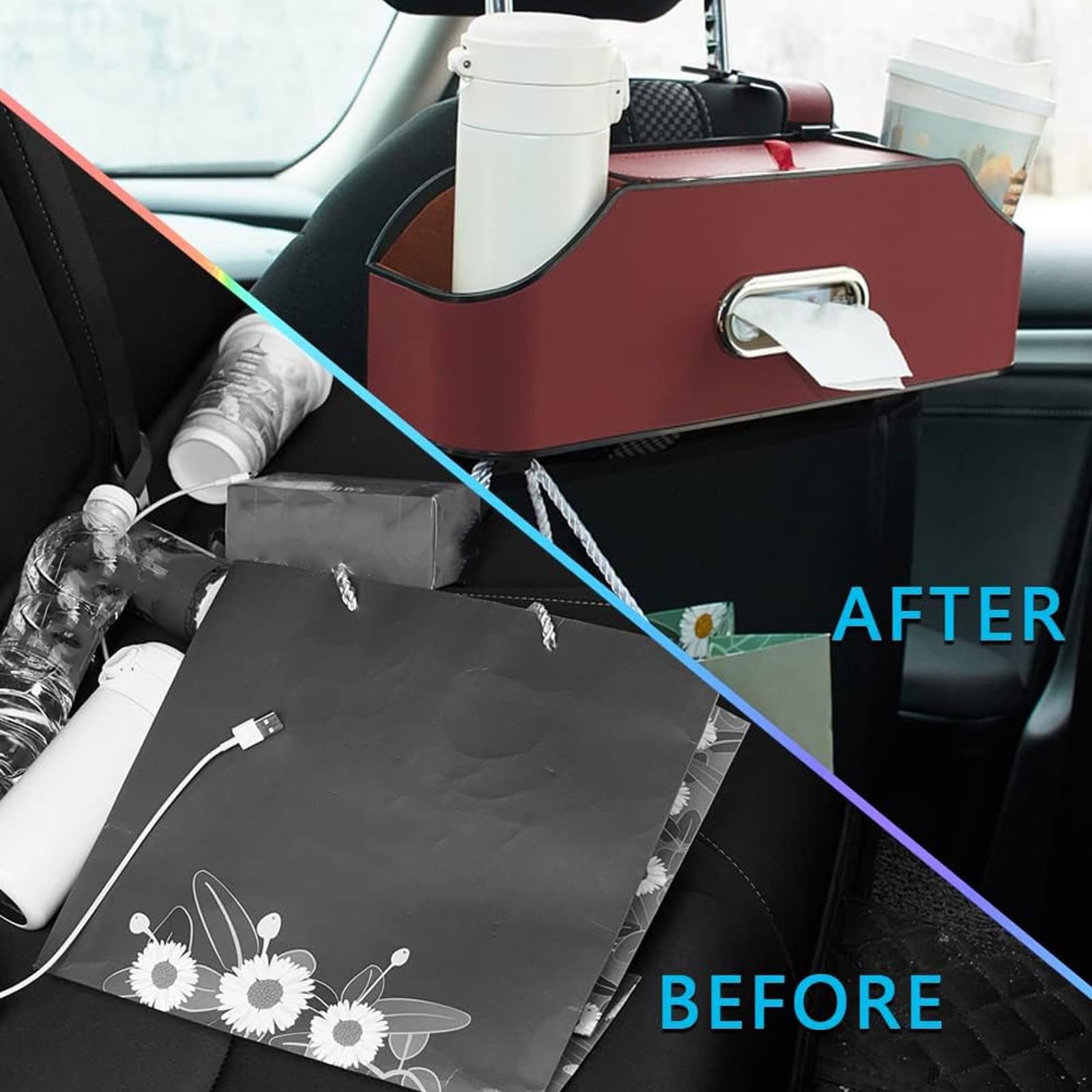 Organizador Respaldo Asiento Coche para BMW X1 E84/F48