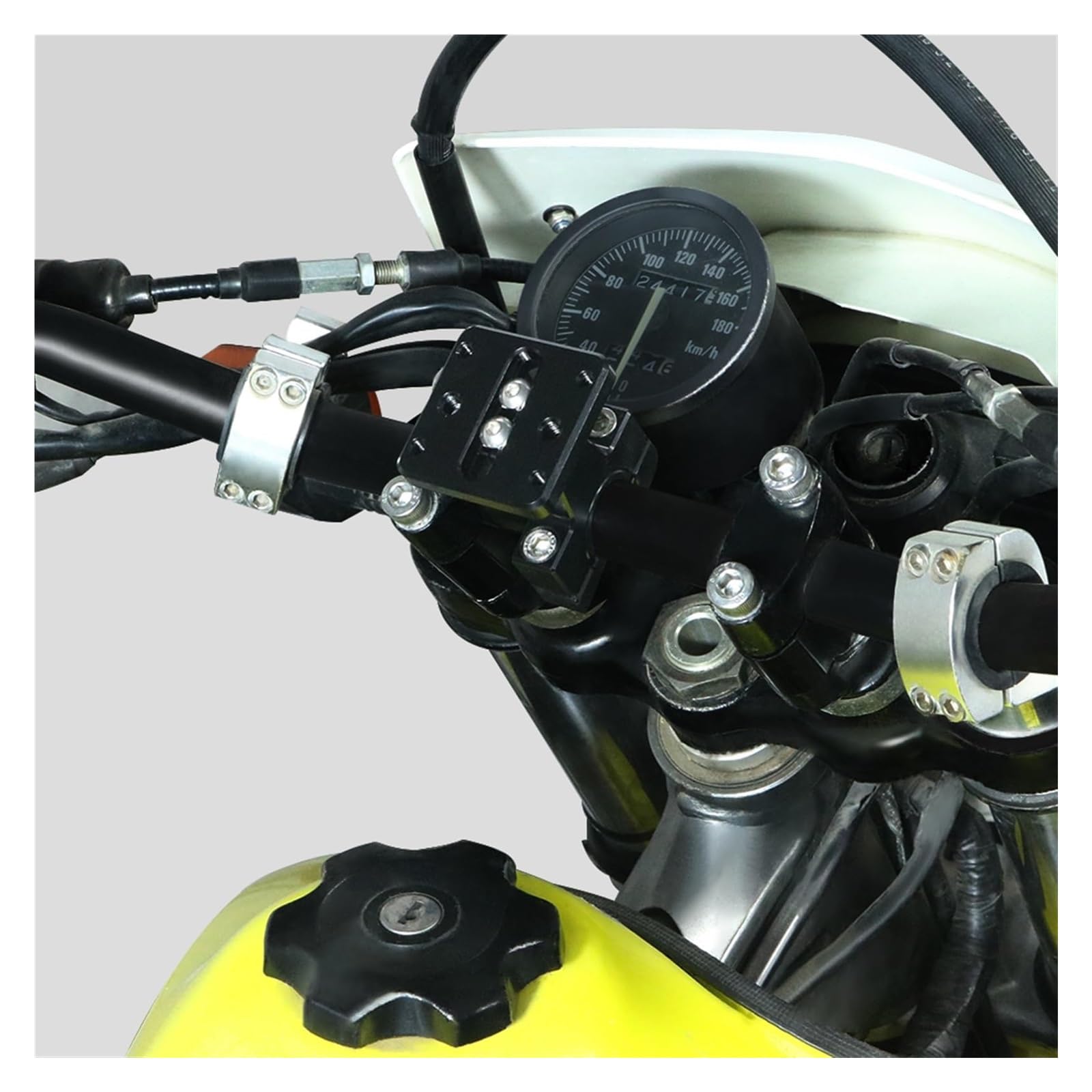 Navigationshalter Für ER-5 1997-2006 22mm 28mm Lenker GPS-Halterung Motorrad-Navigationshalterung