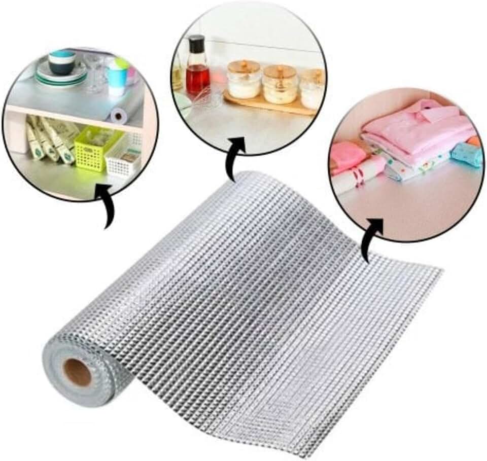 Forro para Armários, Forro para Cozinha, Forro para Gavetas e Armários, Forro Impermeável, A Prova de Água, Anti Gordura, 5metros x 30cm