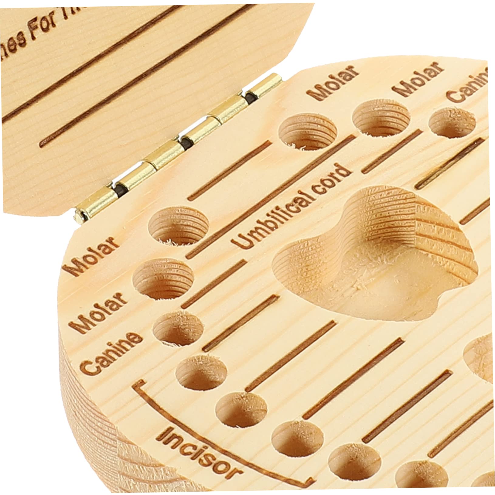 TOYANDONA 3stücke Babyzahndosen Aufbewahrungsbox Für Milchzähne Süße Holzbox Zur Zahnspeicherung Liebevoll Gestalteter Erinnerungscontainer Für Neugeborene Und Kleinkinder Für Ersten