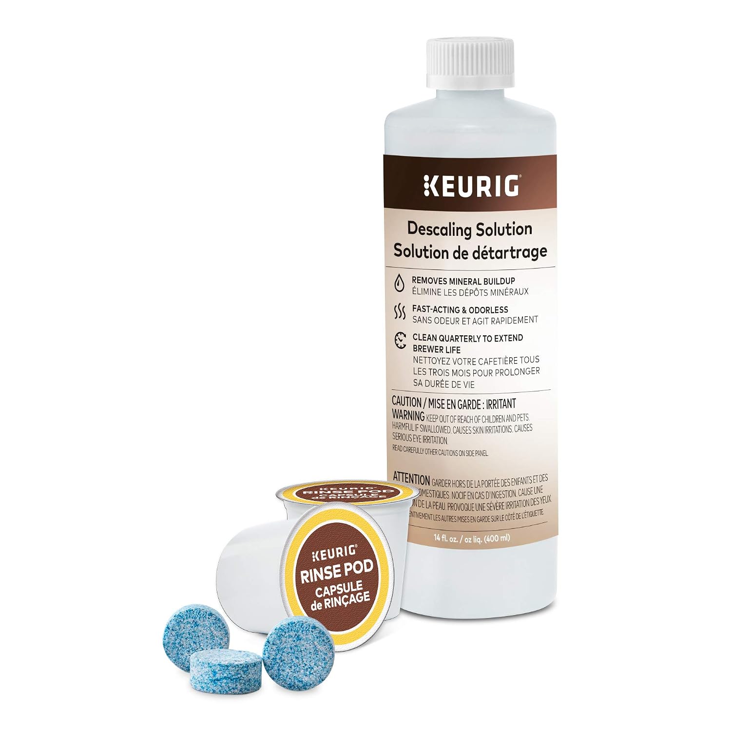 Keurig K-Duo Brewer Maintenance Kit + Descaling Solution and Rinse Pods image 3