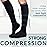 CompressionZ 30-40 mmHg Knee High Compression Socks Men & Women | Support Stockings for Travel, Nurses and Athletes