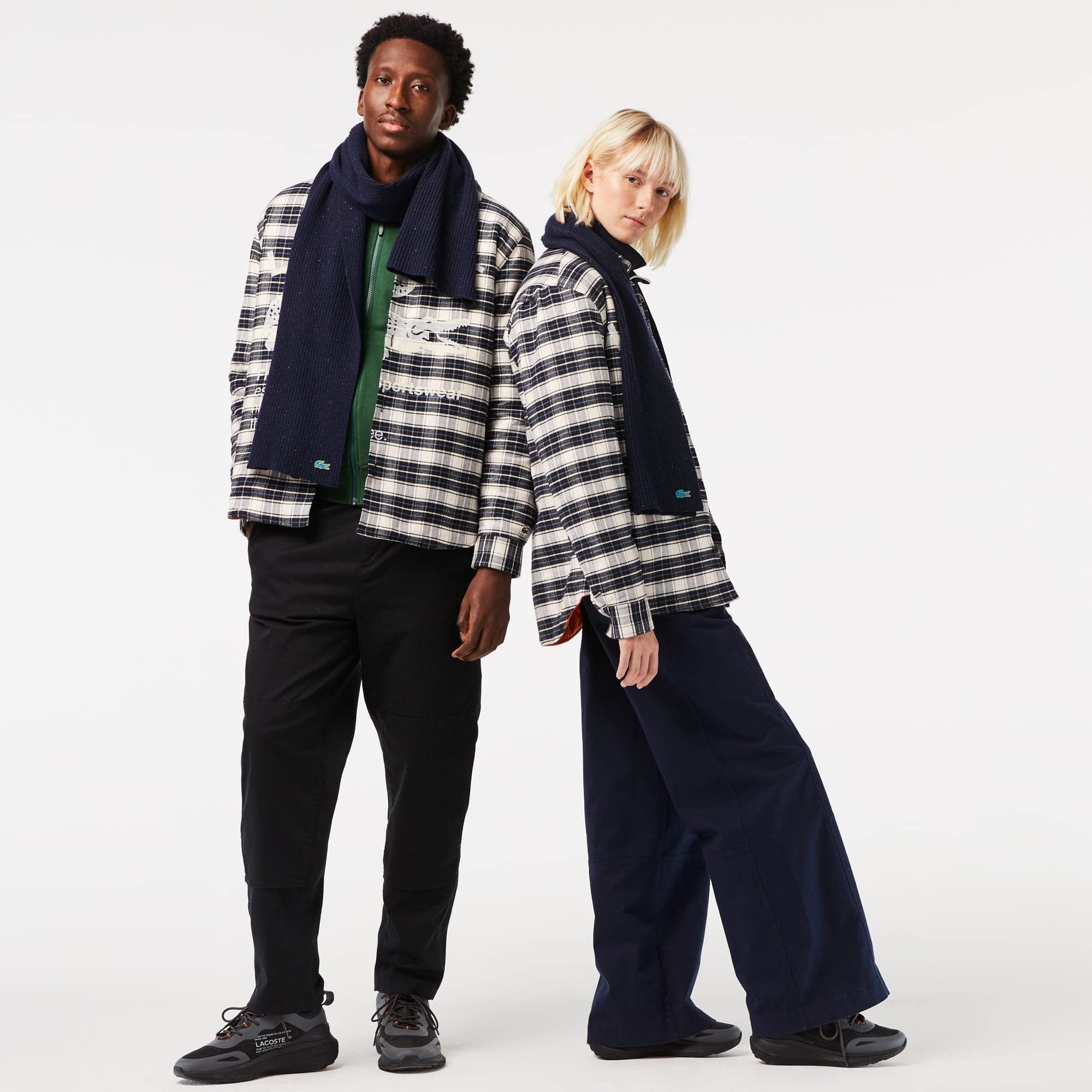 Lacoste Bufanda para Clima frío Unisex Adulto