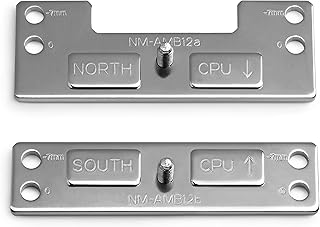 Noctua NM-AMB12, Offset AMD AM5 Mounting Bars for Improved Cooling Performance (Silver)