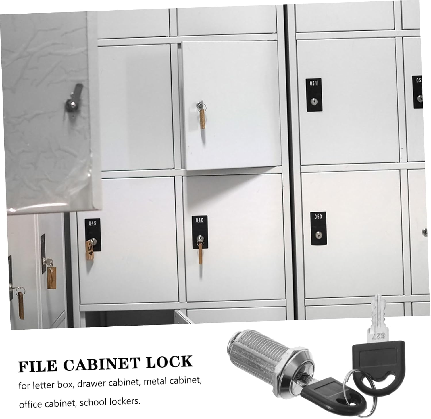 Security Mailbox Locks 10 Pack for Outdoor Mailboxes Cabinets Drawers Letter Boxes Safe Boxes Zinc Alloy