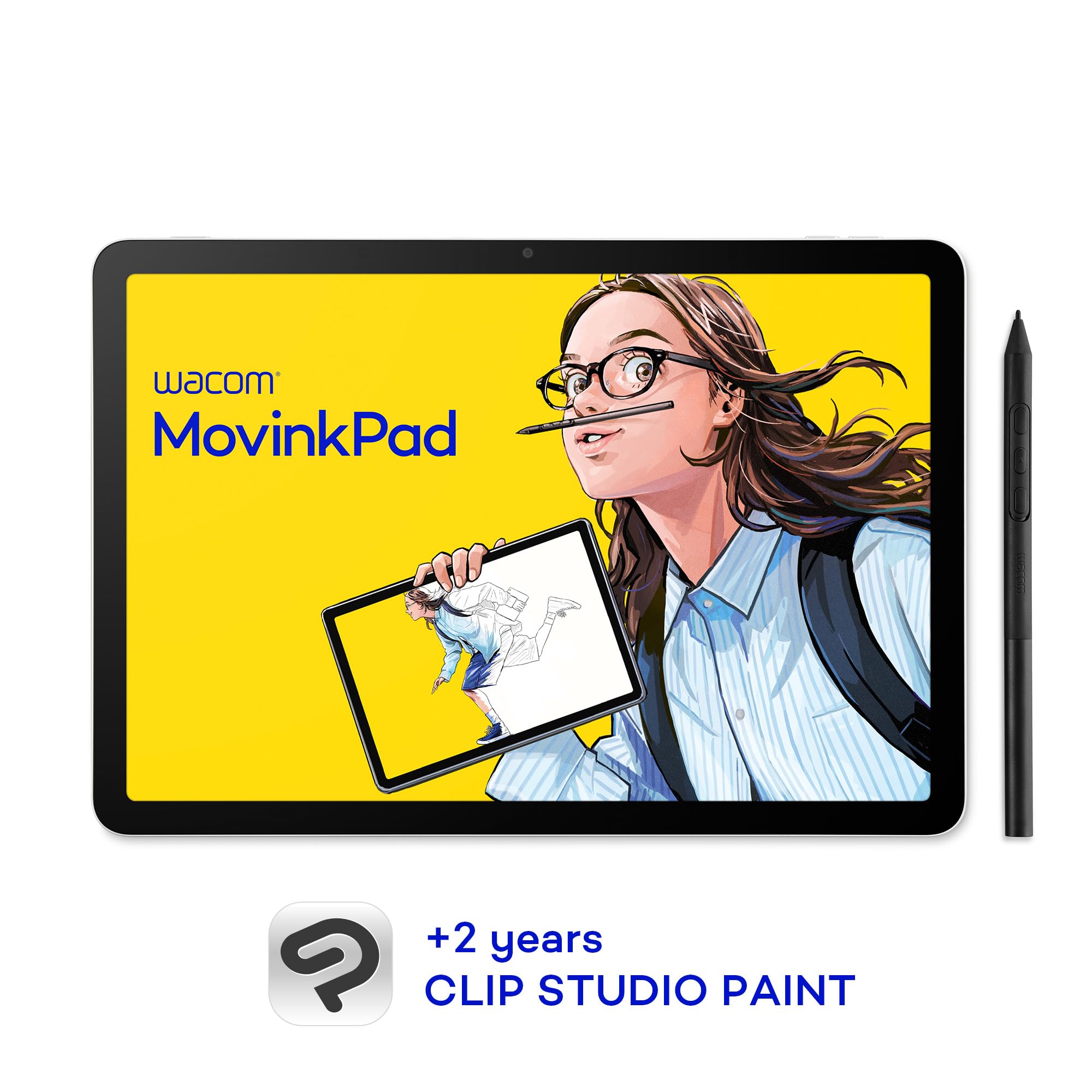 wacom movinkpad11本体　ペン　フィルム付き Wacom MovinkPad 11, an Android 14 all-in-one 11'' drawing tablet
