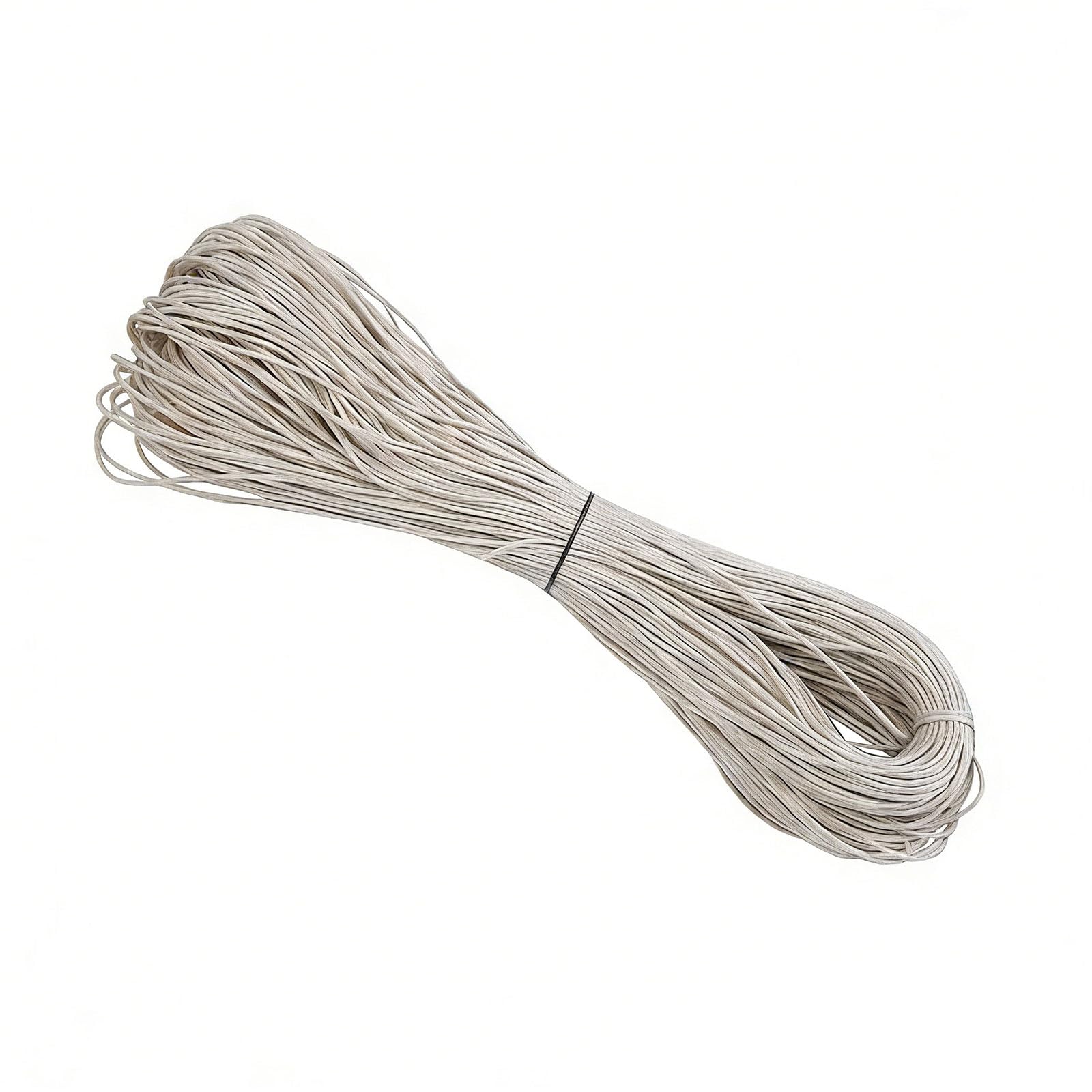 Lerpwige Cotton Waxed Thread Braiding Cord String 65.61yardX1mm Weaving Thread for Bracelets Necklaces Jewelry Crafting Project Cord