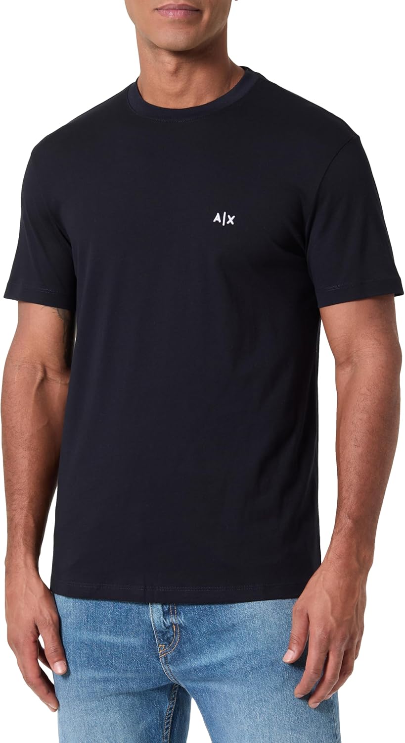 Armani Exchange Mens Small Chest Logo Tee