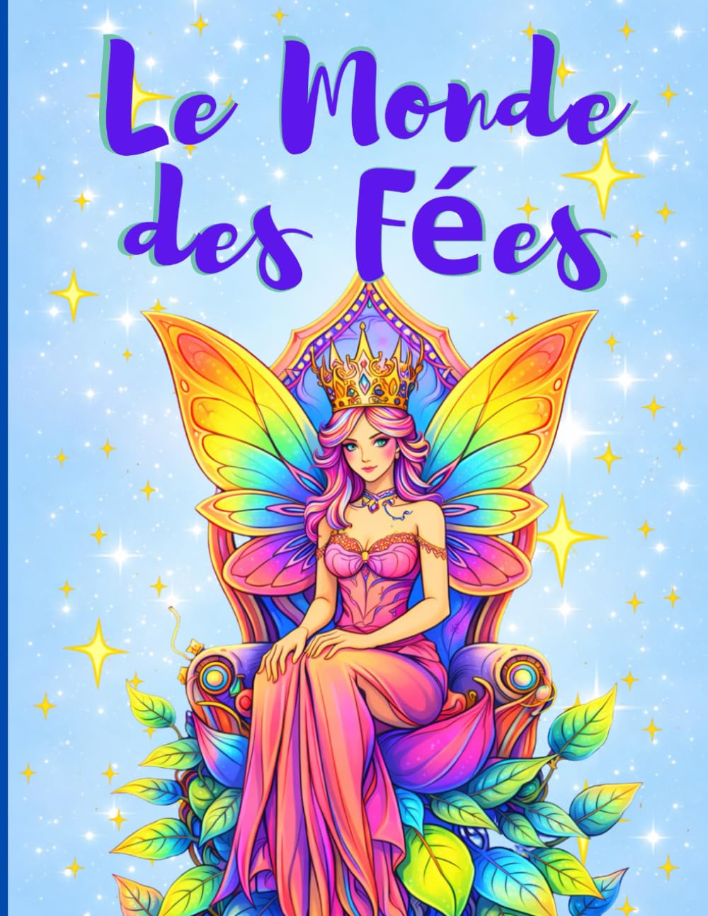 Le Monde des Fées: Livre de coloriage enchanté pour adultes inspiré du monde des fées pour se détendre