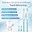 EZGO 10 Pack Teeth Whitening Gel Refills 22% Bleaching Gel, No Sensitive Teeth Whitener, Great for Sensitive Tooth Whitening, Carbamide Peroxide Teeth Whitening Gel, Mint Flavor (10X 3ML)