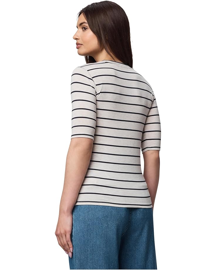 Splendid Bamboo Stripe Quarter Sleeve Tee - #3 of 3