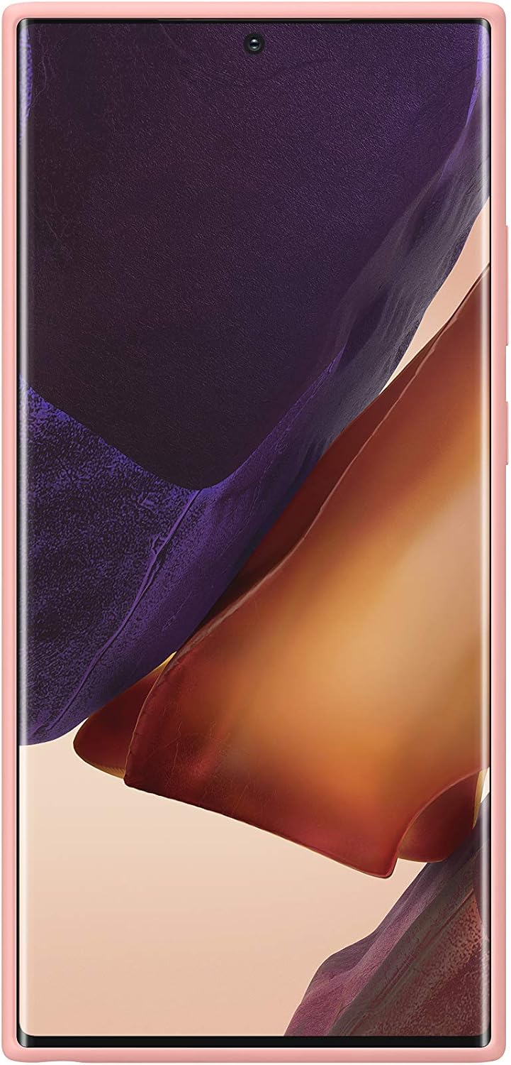 SAMSUNG Galaxy Note20 Ultra 5G Case, Silicone Back Protective Cover - Brown (US Version) (EF-PN985TAEGUS)