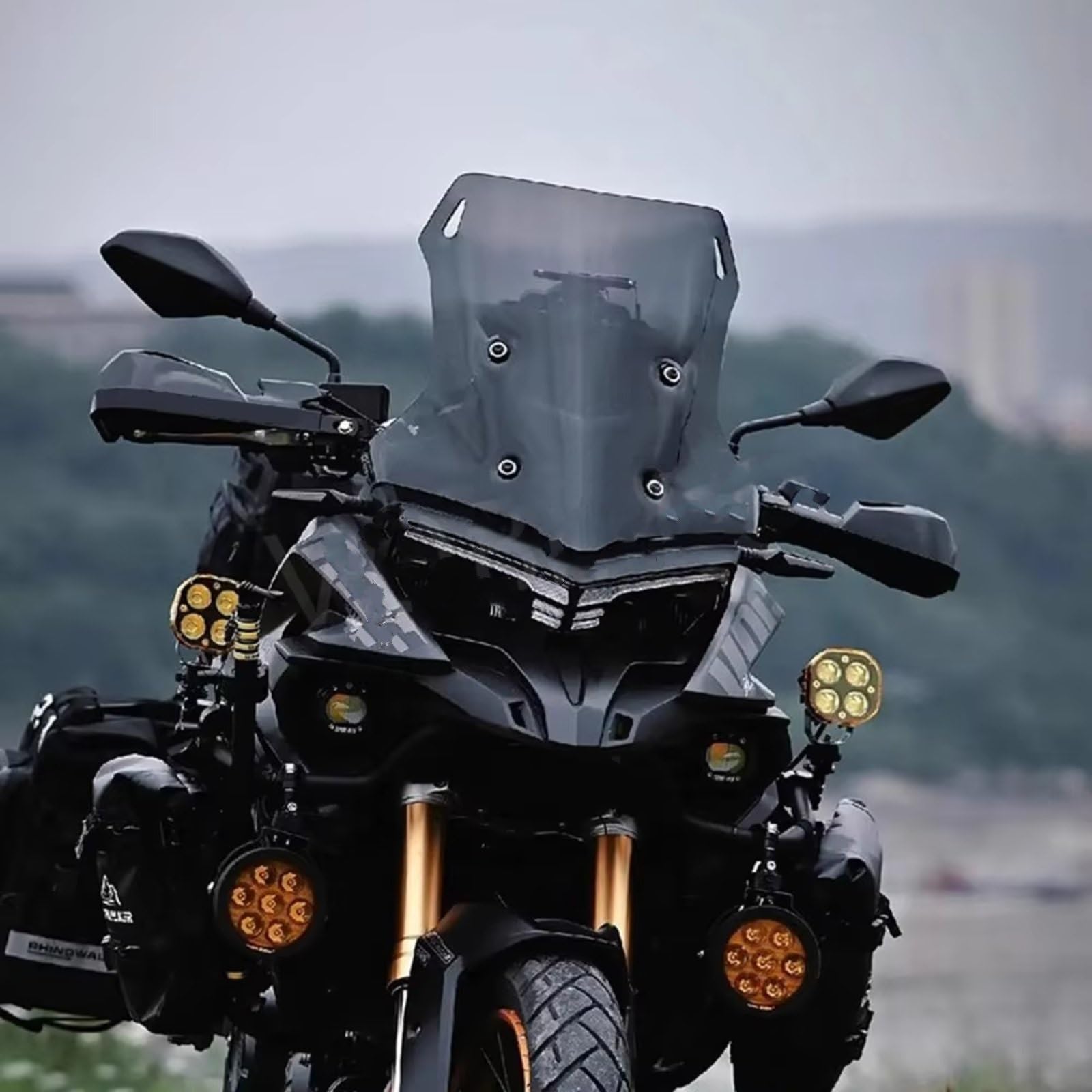 Pare-Brise Surélevé Et Élargi Pour VOGE DS625X 625DSX - Déflecteur Moto 51cm Smoke Gray