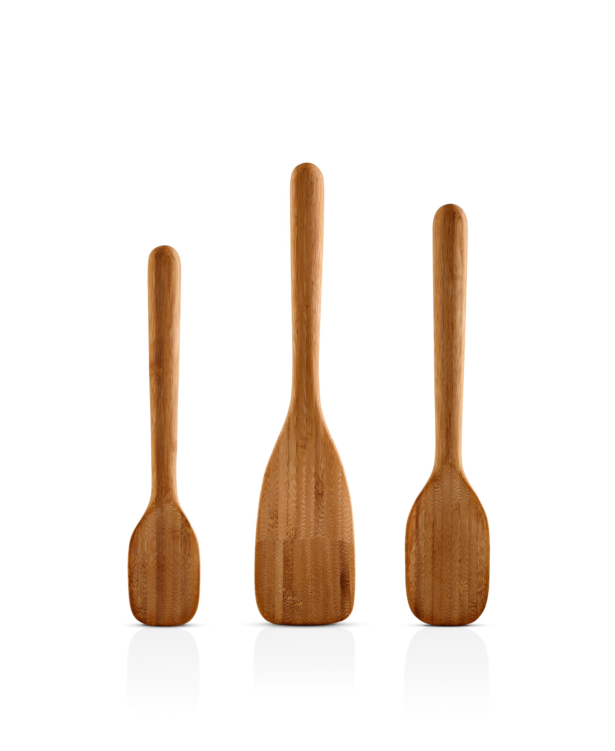 Eva Solo | Nordic Kitchen Küchenutensilien-Set 3-TLG. aus Bambus |DREI unverzichtbare Utensilien zum Kochen und Servieren | Bamboo