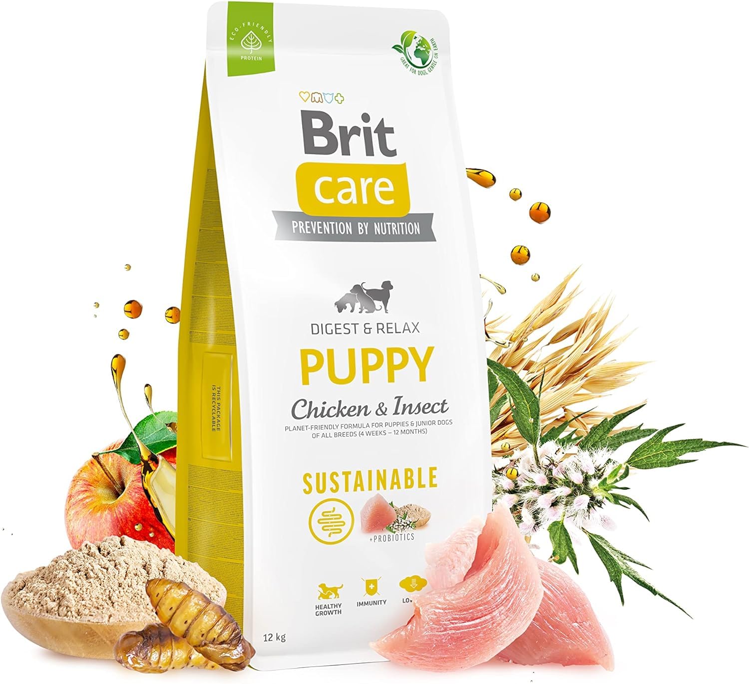 See full amazon price history chart for Brit Care Dog Sustainable Puppy Chicken & Insect - Dry Dog Food - 3 kg Brit Care Dog Sustainable Puppy Chicken & Insect - Dry Dog Food - 3 kg (B0CV9LRJK9) Amazon Price History, Amazon Price Tracker