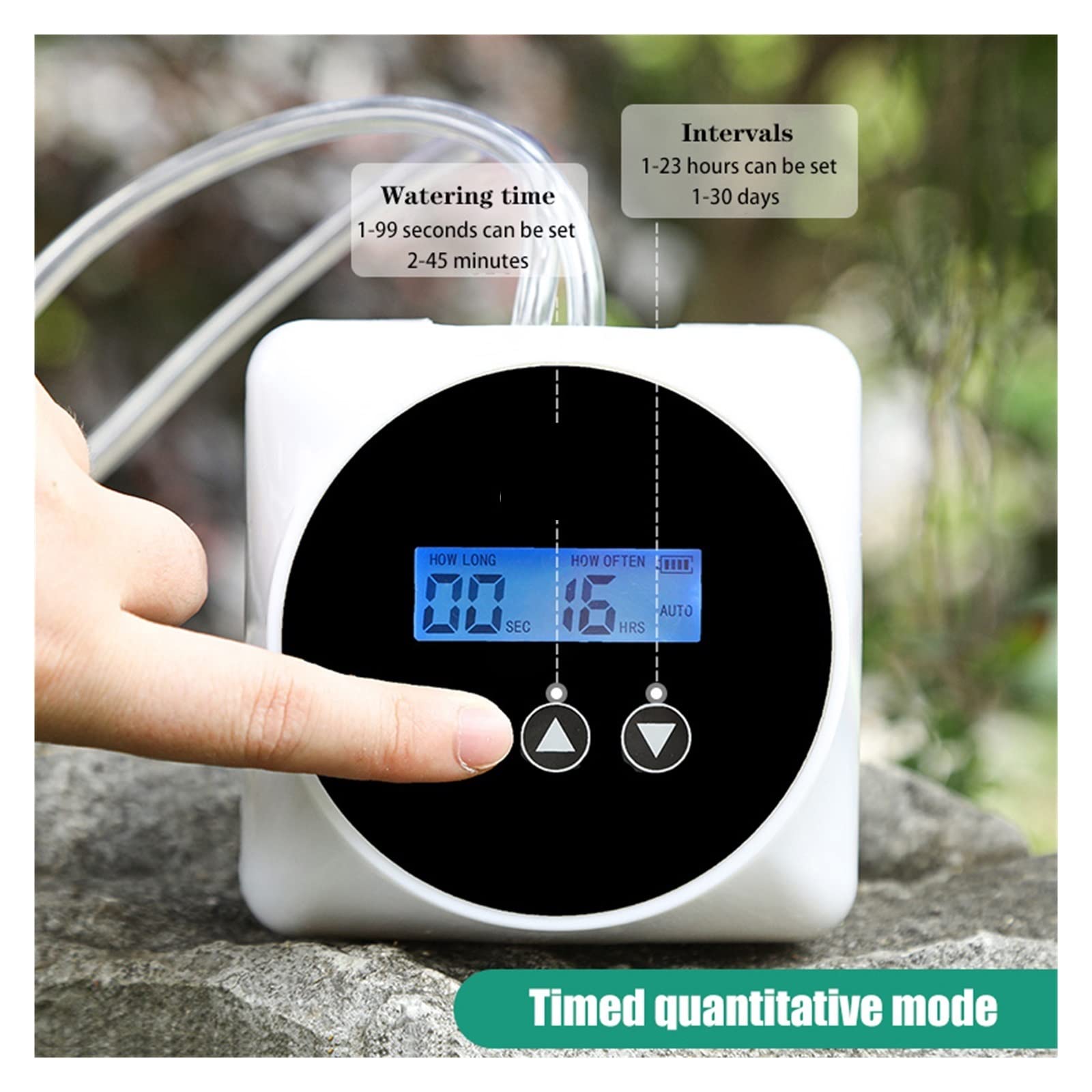 Inteligentny system nawadniania kroplówki roślina szklarnia automatyczna podlewanie Timer Garden Water Controllera Wodakowe urządzenie(15pot Watering kits)