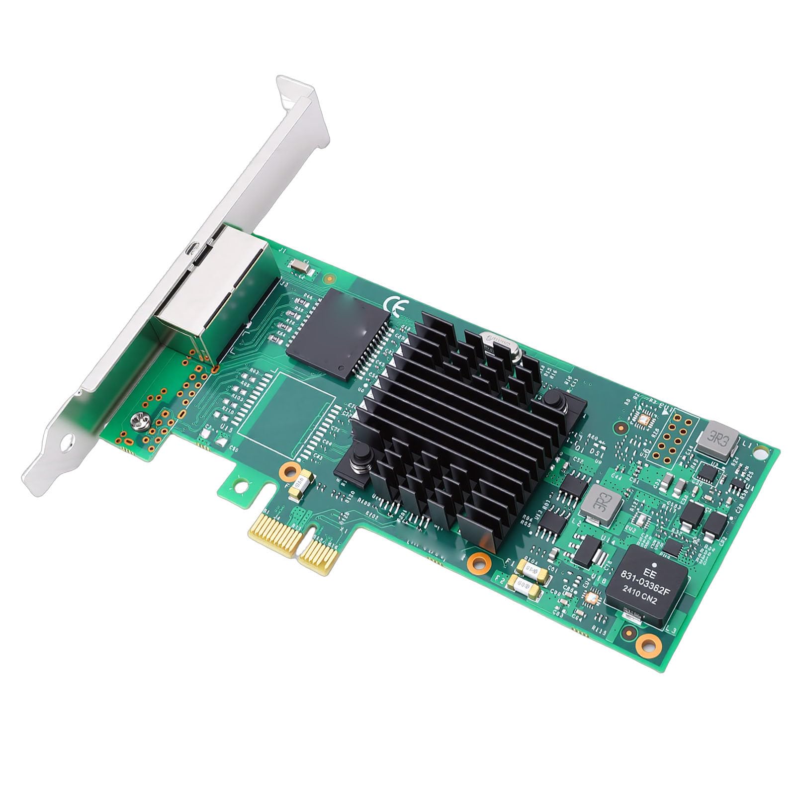 Adattatore di Rete PCI Express Doppio RJ45 Ad Alta densità per velocità Gigabit Affidabile, Adatto per Server, Staffa Inclusa