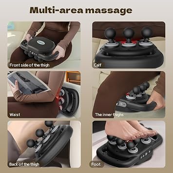12-Head Massage Gun Deep Tissue,Electric Percussion Back Muscle Massager