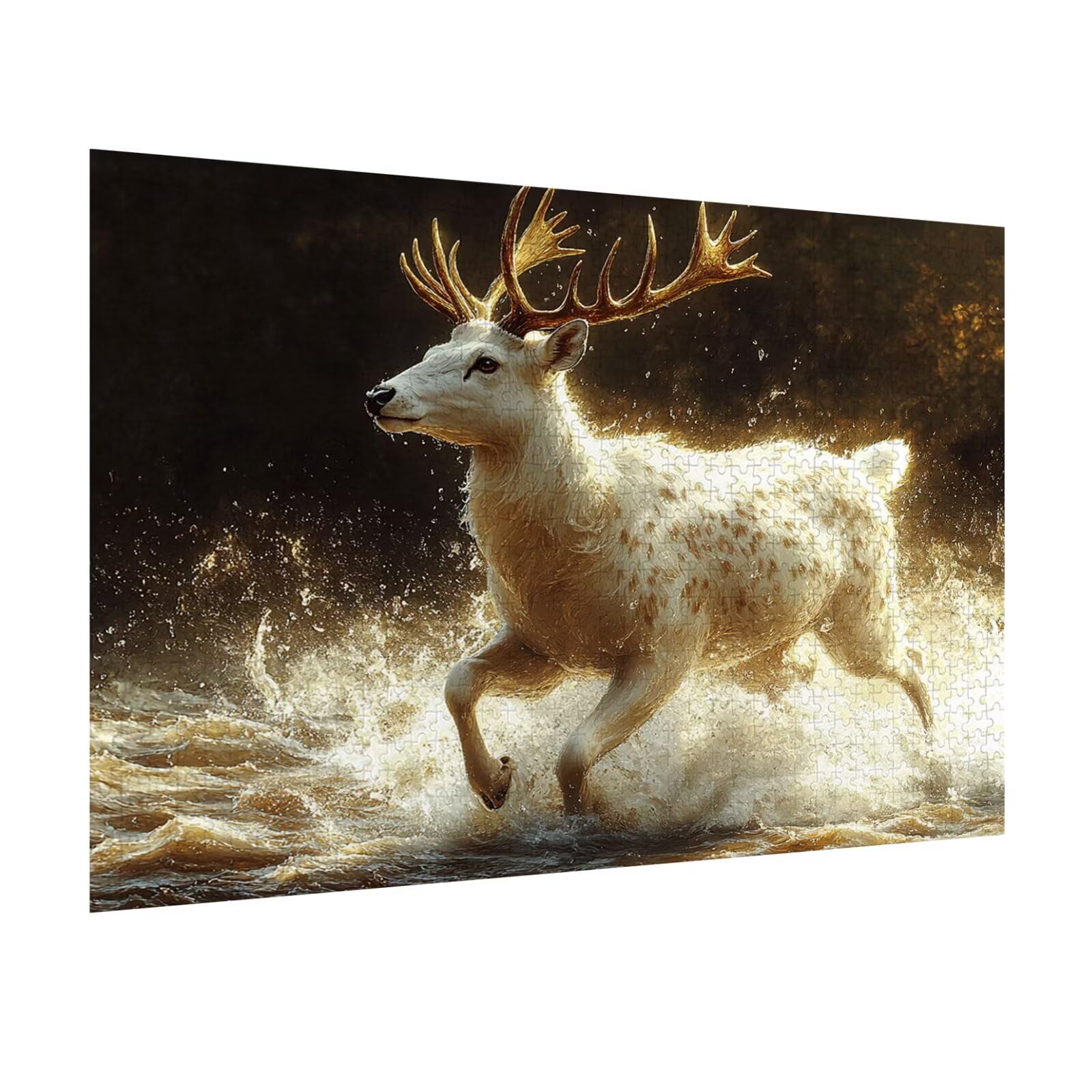 Puzzle 6000 Pezzi cervo Puzzle Classici per Gioco Familiare, n-427