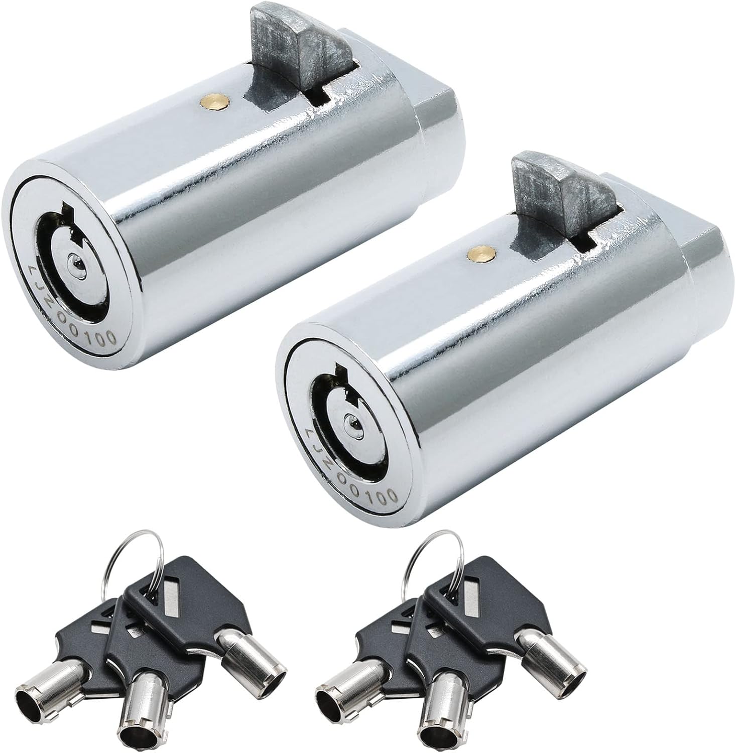 Kemcatui 2PCS Vending Machine Lock, Soda Machine Locks with