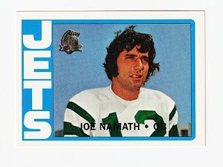 Joe Namath 1996 Topps Namath Reprints Card #8