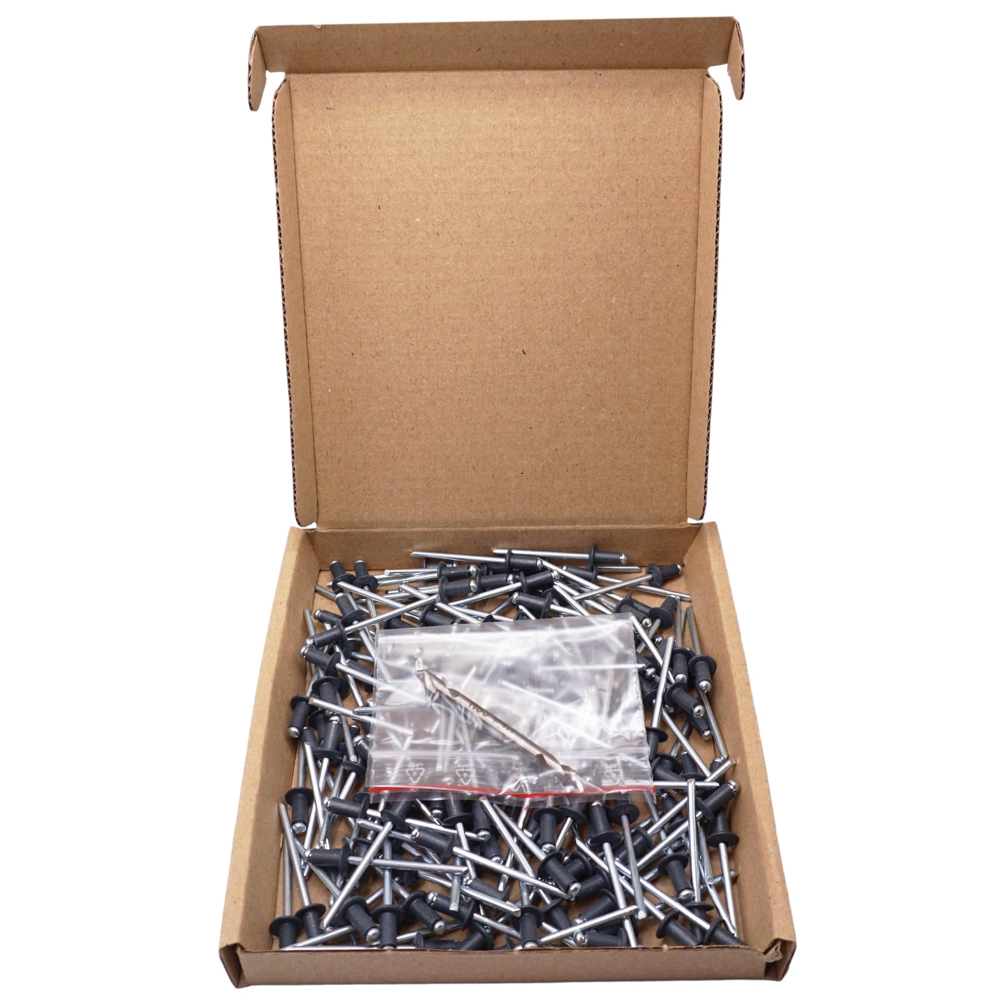 SKIR'CO (150 pcs) Painted Blind Rivets 4.0 x 8 mm, Aluminium Blind Rivets, DIN 7337, Dome Head, Steel Mandrel - Image 4
