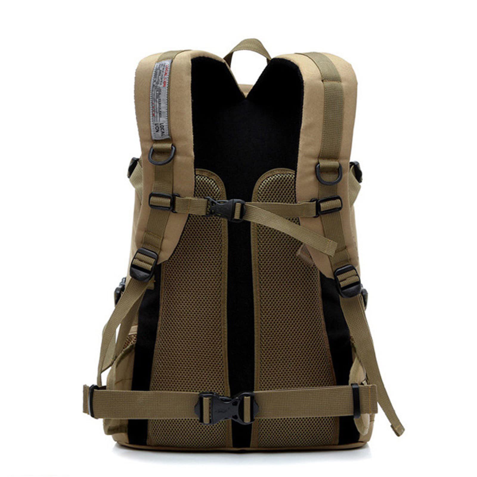 Outdoor-Kletterpaket 50L wasserdichter Nylon-Rucksack Camping-Rucksack Tactical Multifunktions Männer und Frauen Reisesporttasche