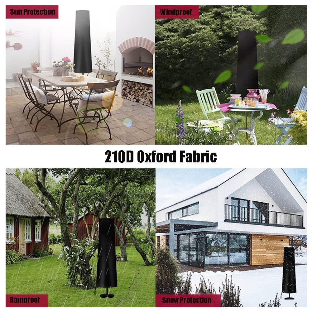 VANSHEIM Copertura Per Ombrellone Da Giardino,Copertura