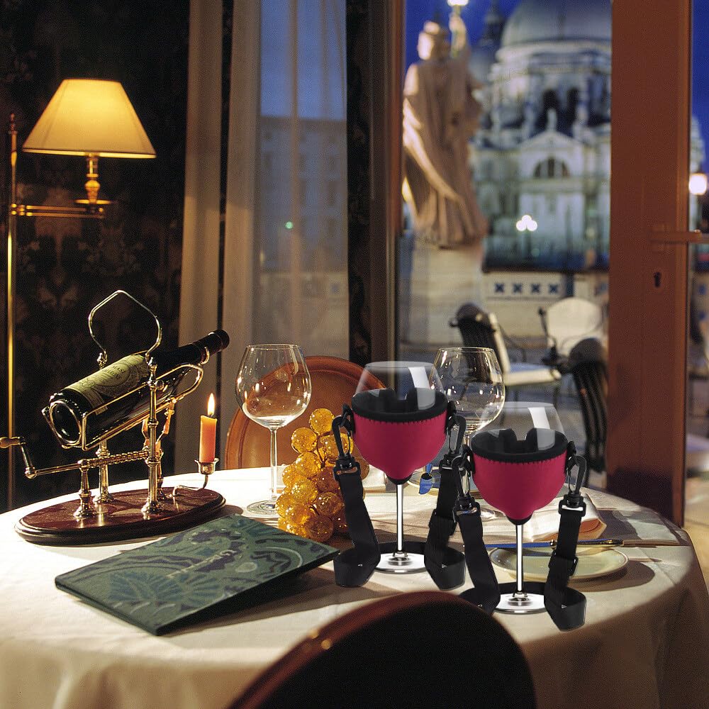 Lot Porte-verres Rose Porte-verres à Vin Suspendus Hyxodjy - Lot