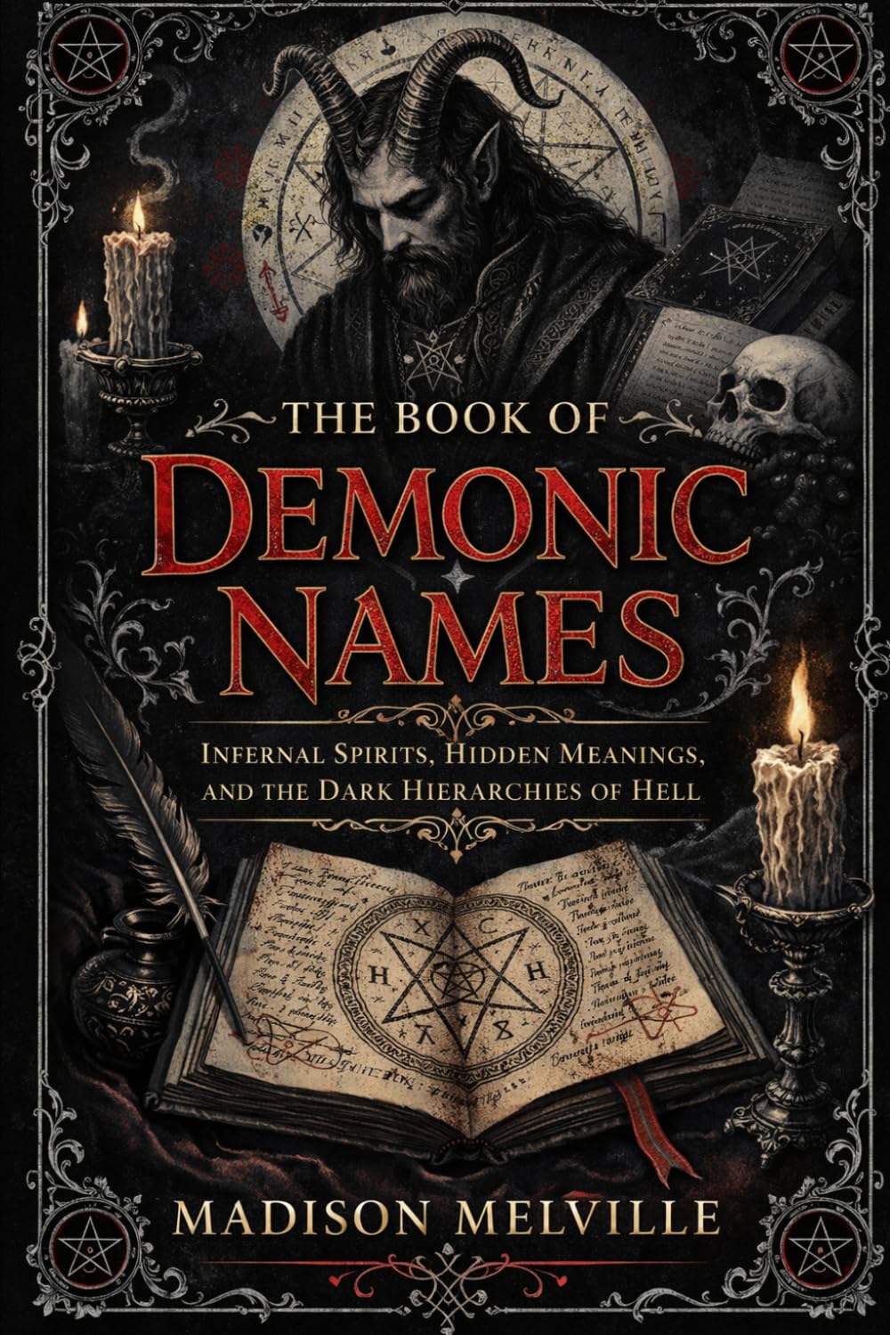 THE BOOK OF DEMONIC NAMES: Infernal Spirits, Hidden Meanings, and the Dark Hierarchies of Hell