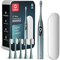 Oclean Spazzolino elettrico sonico X Series Pro Gift Set, Schermo di touctile intelligente