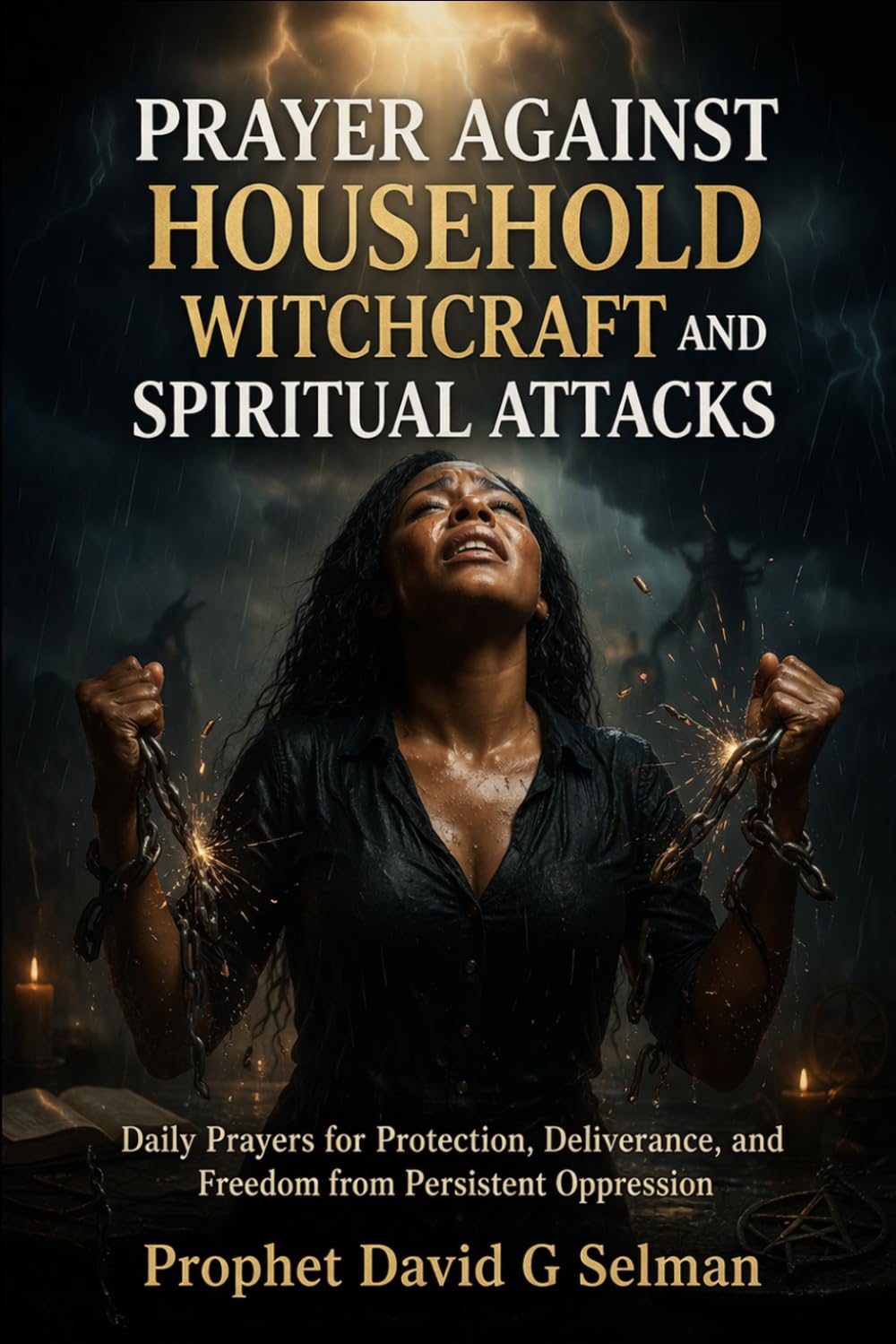 PRAYER AGAINST HOUSEHOLD WITCHCRAFT AND SPIRITUAL ATTACKS: Daily Prayers for Protection, Deliverance, and Freedom from Persistent Oppression (The Family Breakthrough Prayer Series)