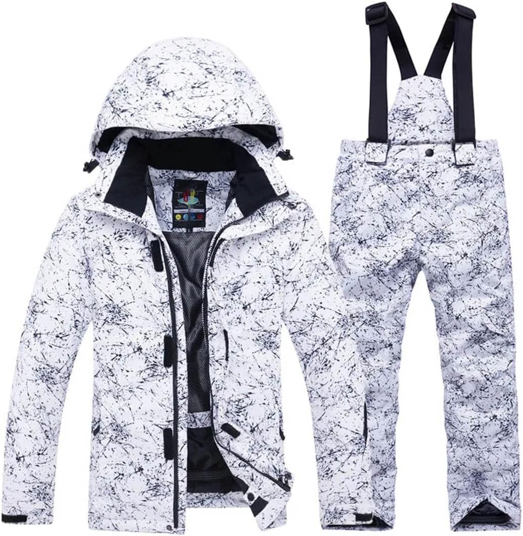 Snow Suit Snowboard Suit Waterproof Warm Outdoor Sportswear Ski Jacket Bib Snow Pants