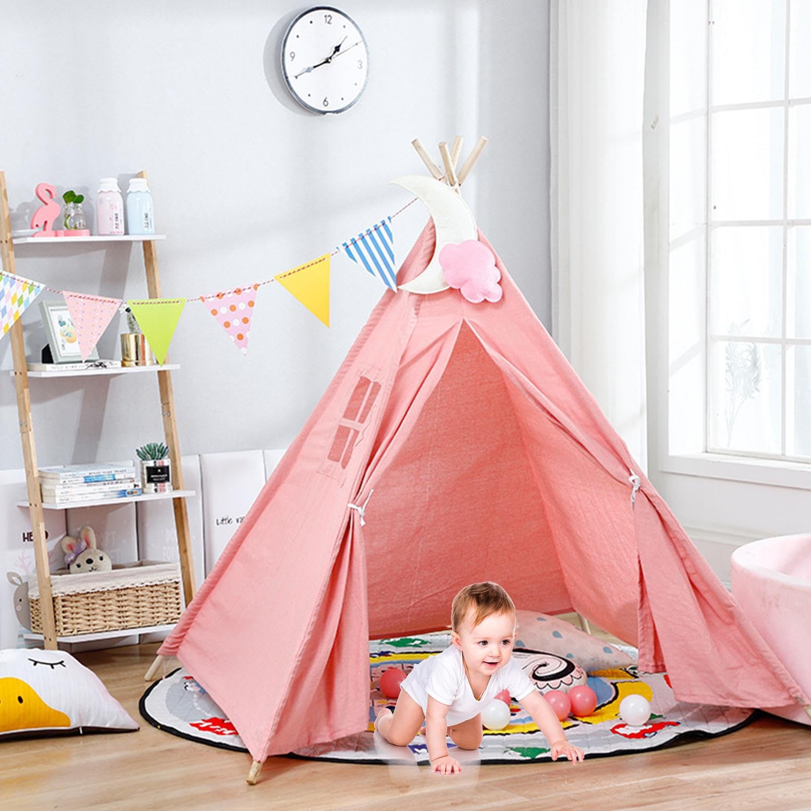ティピーテント　子供部屋　フォトブース 東谷 ティピーテント テント インテリア 飾りつけ 屋内用 室内