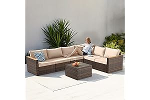 Patio Comfort with Style: Exclusive Quick Install Outdoor Sofa and Conversation Set