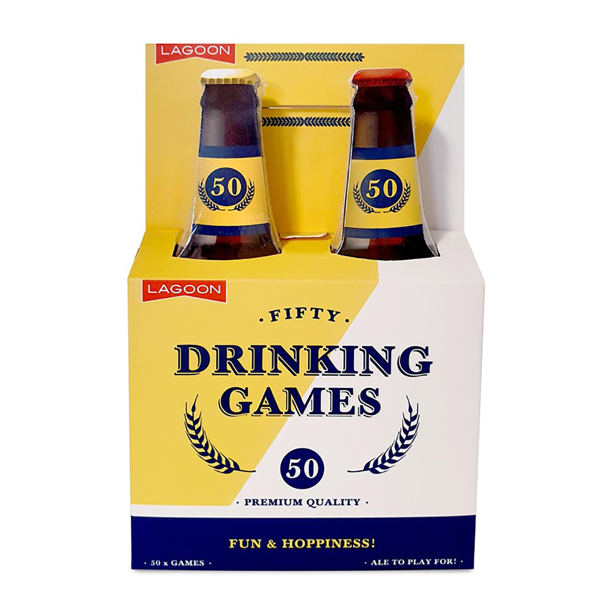 Lagoon Group The 7416 Fifty Drinking Games, Multi, Multicolor