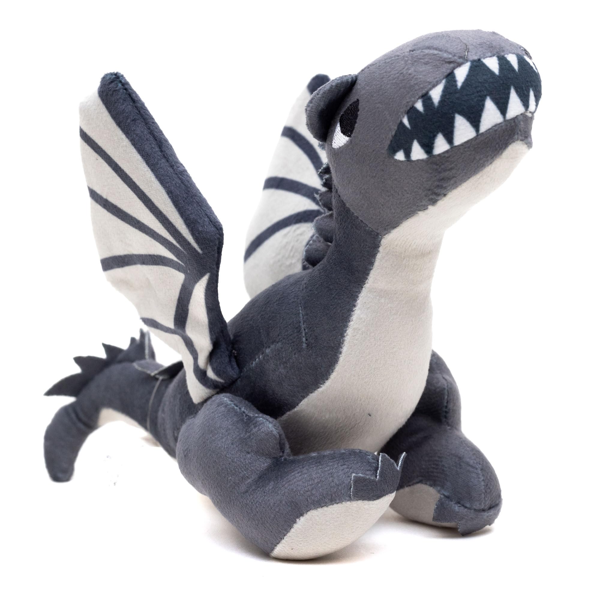 Buckle-Down The Lord of The Rings Squeaky Plush Dog Toy for Large, Medium & Small Dogs, Smaug Dragon Full Body Pose, 4.5" x 11"