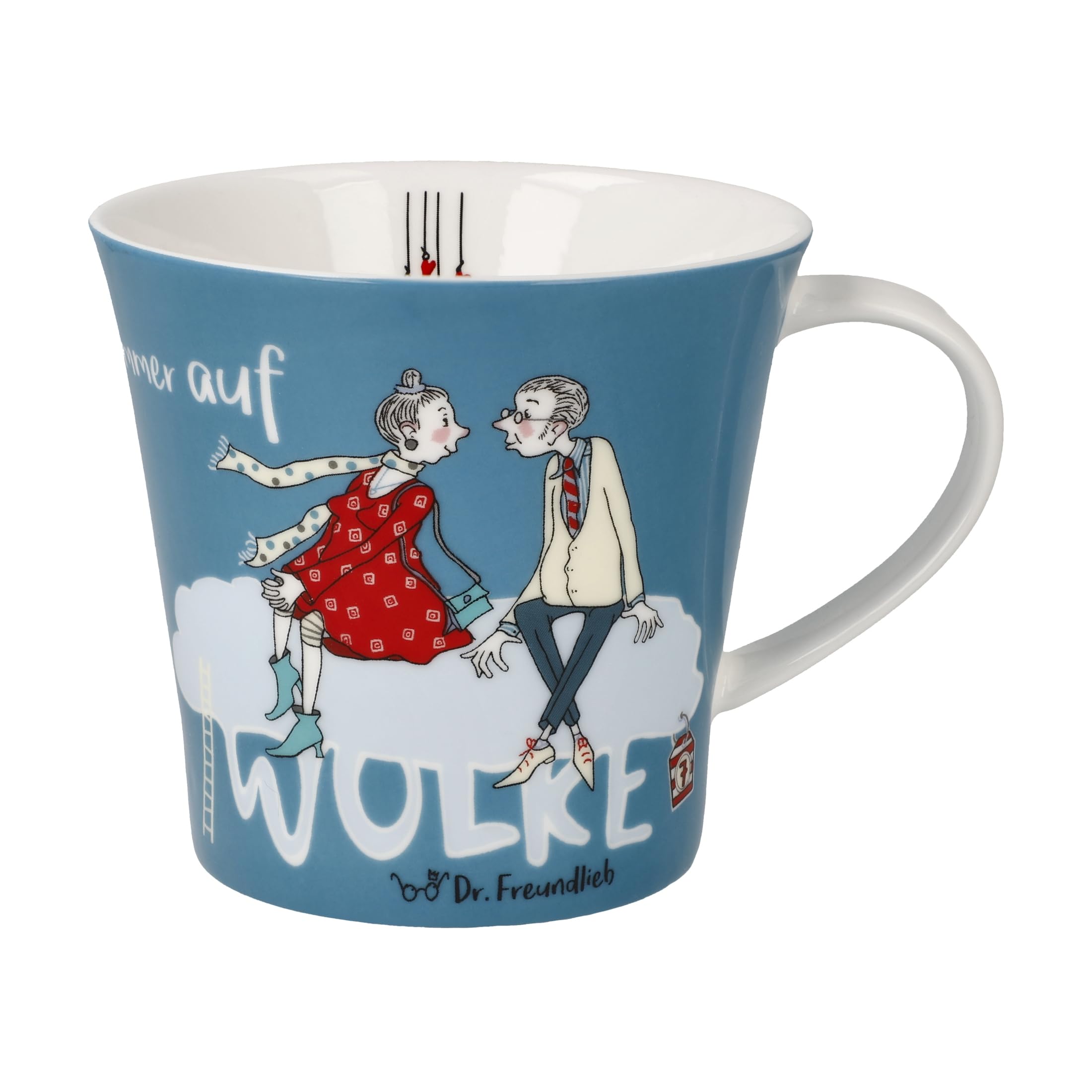 Goebel Coffee/Tea Cup Freundlieb Wolke 7 Atelier
