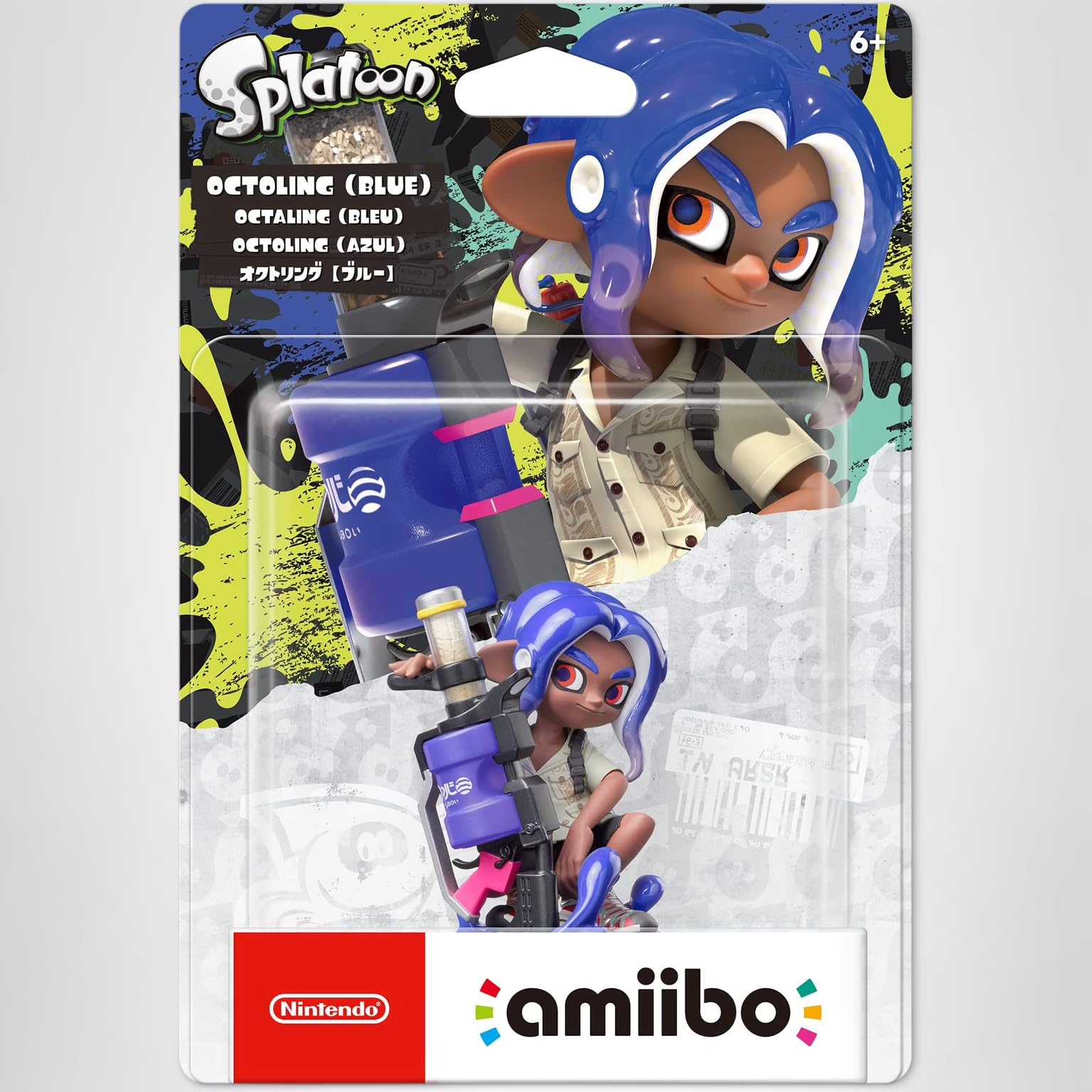 ゲームキャラクター Nintendo Splatoon amiibo Amazon.com: amiibo - Octoling (Blue) - Splatoon Series : Video Games