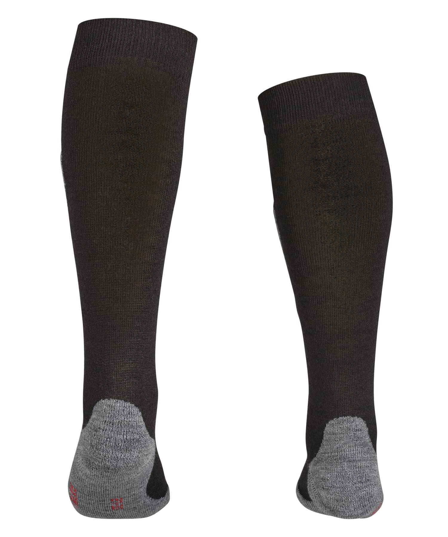FALKE Uniseks - dzieci Skarpety narciarskie Active Ski K Kh Wełna ciepłe grube 1 Para, Czarny Black 3000, 39-42